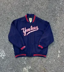 ヴィンテージ 90s ミッチェルアンドネス NEW YORK ヤンキース ベースボール ウール ジャケット