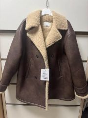 オルグ orgue No collar pearl coat コート - メルカリ