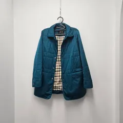 a0526 DAKS ダックス レディース キルティング ジャケット ブルーのサムネイル
