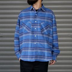 最終値下げ】1950s PENNEY'S 好配色 青黒 チェックネルシャツ M - メルカリ
