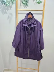パープル オーバーサイズ パープル アウター