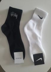 新品】NIKE×STUSSY コラボソックス ナイキ ステューシー 靴下 4足
