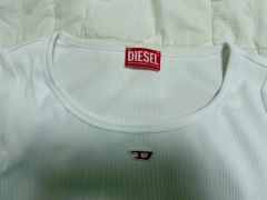 猫様用 国内正規品 新品タグ付 DIESEL オーバルD リブニット S - メルカリ