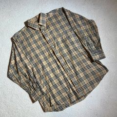 BURBERRY LONDON バーバリー ノバチェック 長袖シャツ 三陽商会 - メルカリ