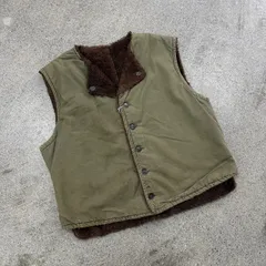 【Abercrombie & Fitch】30〜40s Alpaca Lined Vest "Rare Model"のサムネイル