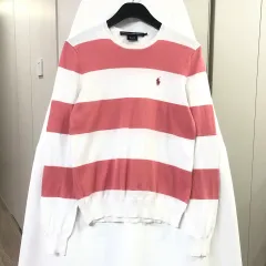 ポロ ラルフローレン スポーツ ストライプ 春 ニット (Sサイズ)