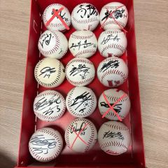 1 広島カープ 直筆サインボール 12個セット プロ野球 広島東洋カープ