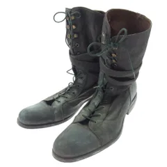 Lee リー レースアップ レザー ブーツ グレー系 26.5cm【中古】のサムネイル