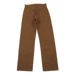 Denime ドゥニーム オリゾンティ期 ダック ボタンフライ ストレート 5P パンツ コットン 日本製 ブラウン系 28【中古】のサムネイル