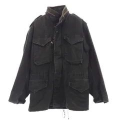 ALPHA アルファ 8415-01-099-7836 USA製 M-65 フィールド ジャケット ブラック系【中古】のサムネイル