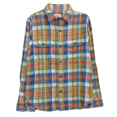 UES ウエス チェック柄 長袖 ワーク シャツ マルチカラー系 1【中古】のサムネイル