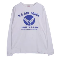 Buzz Rickson's バズリクソンズ USA製 US,AIR FORCE 長袖 tシャツ カットソー ホワイト系 M【中古】のサムネイル