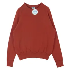 Denime ドゥニーム RAGLAN SLEEVE SWEAT ラグランスリーブ スウェット トレーナー 日本製 レッド系 M【極上美品】【中古】のサムネイル