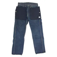 SASAFRAS ササフラス Fall Leaf Sprayer Pants フォールリーフ スプレイヤー デニムパンツ S インディゴブルー系 S【中古】のサムネイル