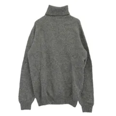 INVERALLAN インバーアラン SHETLAND TURTLENECK SWEATER タートルネック シェットランド ニット セーター グレー系 40【美品】【中古】のサムネイル
