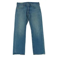 Levi's リーバイス A6737-0000 501 150周年記念 デニム パンツ 中国製 インディゴブルー系 W31 L28【中古】のサムネイル