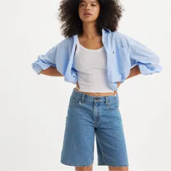 リーバイス レディース ボトムス ハーフパンツ・ショーツ Levis Baggy Dad Jort Foolish Love Foolish Loveのサムネイル