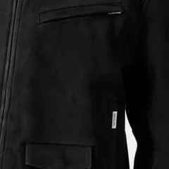リプレゼント メンズ アウター ジャケット・ブルゾン Represent Menstructured Fit Bomber Jacket Jet Black ブラックのサムネイル
