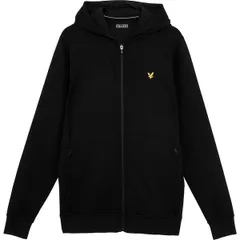 ライルアンドスコット メンズ アウター パーカー・スウェット Lyle and Scott FZ Hoody Sn99 Jet Black ブラックのサムネイル