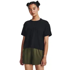 アンダーアーマー レディース トップス シャツ Under Armour Motion Short Sleeve TShirt BlackJet Gray ブラック