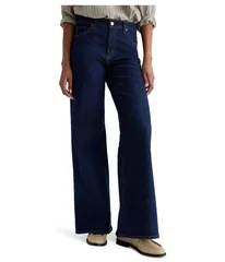 エージージーンズ レディース ボトムス デニムパンツ ワイドレッグ AG Jeans Saige Mid Rise Wide Leg In Symmetry Symmetry