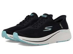 스케쳐즈 레이디스 슈즈 스니커 SKECHERS Max Cushioning Elite 20 Vanishands Free SlipIns BlackBlue 블랙