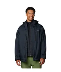 コロンビア メンズ アウター コート ジャケット Columbia Whirlibird V Interchange Jacket Black Melange ブラック