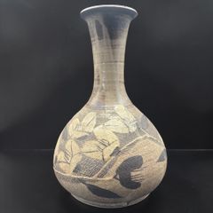 真作/杉本白象/瓢箪に山水画賛/壺中天地/乾坤之間/布袋屋掛軸HB-848