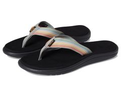 テバ レディース シューズ サンダル Teva Voya Flip Antiguous Grey グレー