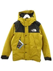 ザノースフェイス THE NORTH FACE MOUNTAIN DOWN JACKET ND92237 マウンテン ダウンジャケット XS マスタード系 ジップアップ アウター