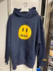 drew house スマイルロゴ パーカー ブルー - メルカリ