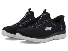 スケッチャーズ レディース シューズ スニーカー SKECHERSummits Best Choice Hands Free SlipIns Black ブラック