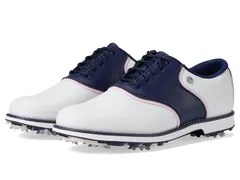 フットジョイ レディース シューズ スニーカー FootJoy Premiere Series Bel Air Golf Shoes WhiteNavyPink ホワイトのサムネイル