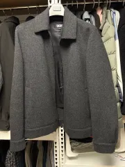 DKNY 23fw グレー ウールカシミア ブルゾン Mのサムネイル