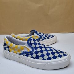 VANS スリッポン V98CF RETRO CHK ブルーチェッカー 25.5 - メルカリ
