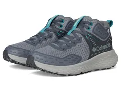 コロンビア レディース シューズ スニーカー Columbia Konos TRS Outdry Mid Titanium Grey SteelTeal グレー