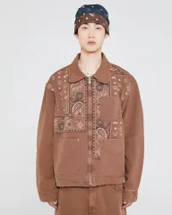 MCM X Kasina(カシナ) COTTON OXFORD WORK JACKETのサムネイル