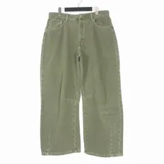ザラ ZARA BAGGY BALLOON JEANS バギーバルーンジーンズ デニムパンツ EUR42 カーキ 8727/245/528
