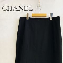 希少 CHANEL BOUTIQUE 上質 ココマーク スリット ロゴ スカート - メルカリ