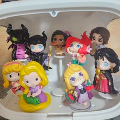 フィギュア】ディズニー ヴィランズ6 種ノーマルコンプ / MINISO