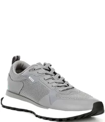 ヒューゴボス メンズ シューズ ドレスシューズ メッシュ スニーカー Hugo Boss Mens Jonah Mesh Sneakers Grey グレーのサムネイル