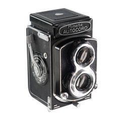 [MINOLTA]미놀타 Minolta AUTOCORD 오토 코드 초기형 ROKKRO 75mm F3.5 _ 필름 카메라