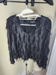Nécessaire 刺繍レース 五分袖ブラウス Fサイズ - メルカリ