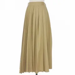 クラネ CLANE ミックスプリーツアシンメトリースカート 1 ベージュ 10109-6002