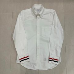 極美品】トムブラウン 南青山旗艦店限定 レタリングシャツ 白 サイズ0 