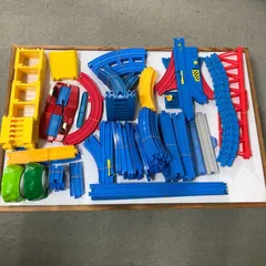 6234　プラレール 　レール、　橋脚、踏切などセット売り　【中古】