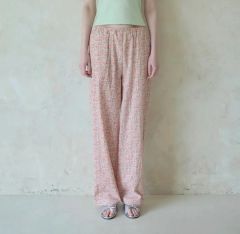 美品】yuni switching print drawstringsパンツ - メルカリ