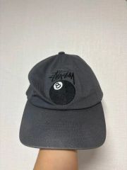 ヴ*郎様 OLD STUSSY USA製キャップ ブラック 90s vintag - メルカリ
