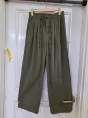 秋 ワイド コットン ワイドパンツ 状態良好 77サイズ