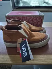 (新品) VANS ヴァンズ ミッドスリップ (ブラウン) 255mm